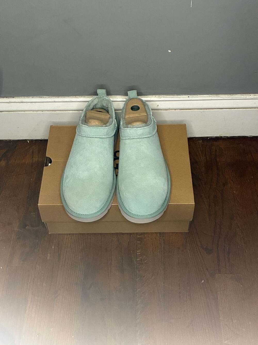 UGG Tasman Slippers Green Suede